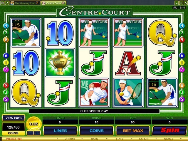 Centre Court Slot Game