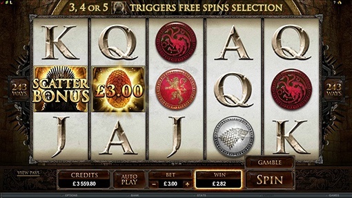Game of Thrones Slot Game